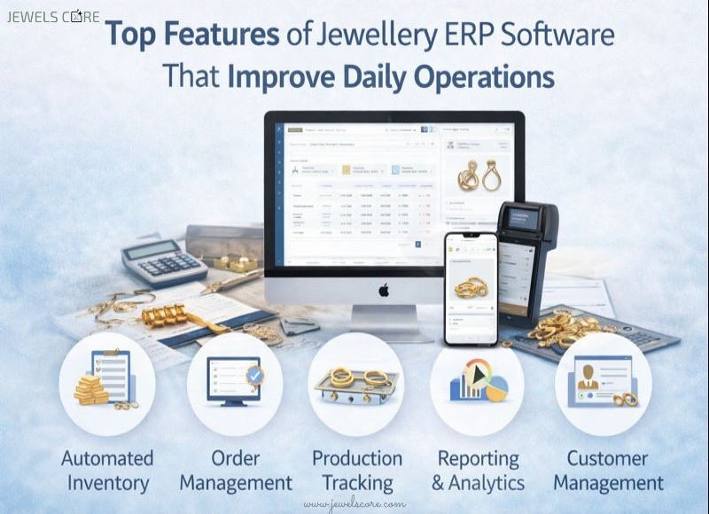 Jewels core Top Features of Jewellery ERP Software That Improve Daily Operations